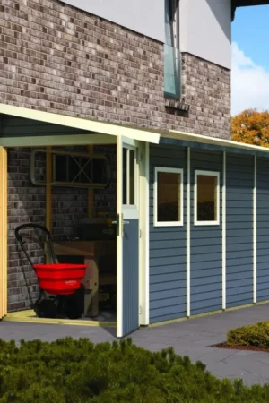 Alleen Vandaag Karibu 73074 Wandlitz 4 tuinhuis - terragrijs