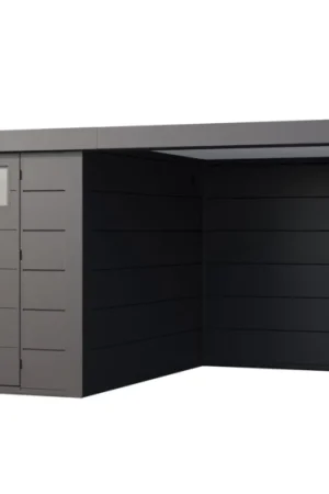 Weekendaanbieding Telluria Classico 3030 metalen tuinhuis met lounge Large rechts