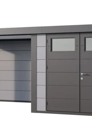 Uitverkoop Telluria Classico 2724 metalen tuinhuis met lounge small links