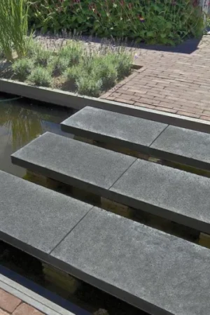 Weekendaanbieding Schellevis Oud Hollandse Tegel Antraciet 100x40x5 cm