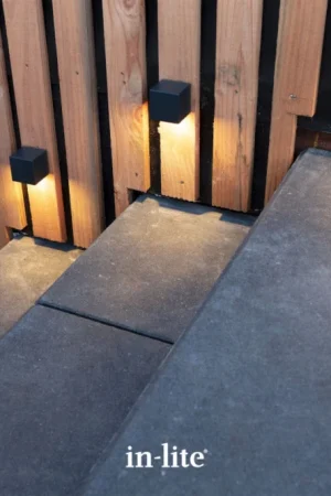 Merkproduct In-lite wandlamp CUBID DARK 12V