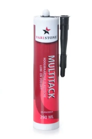 Varistone Multitack Zwart Steenlijm (kit) Superprijs