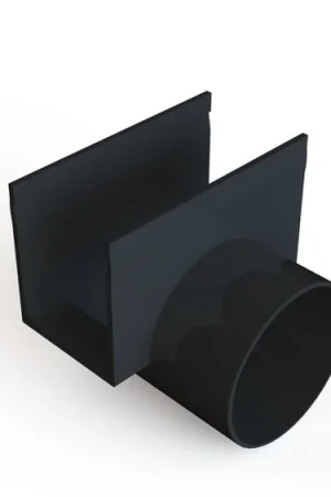 Uitverkoop ACO Slimline zijuitloop 80 mm