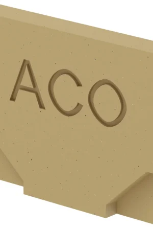 ACO Euroline eindplaat Gratis Retour