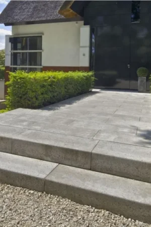 Beperkte Voorraad Schellevis Oud Hollandse Traptrede Massief Grijs 50x40x20 cm