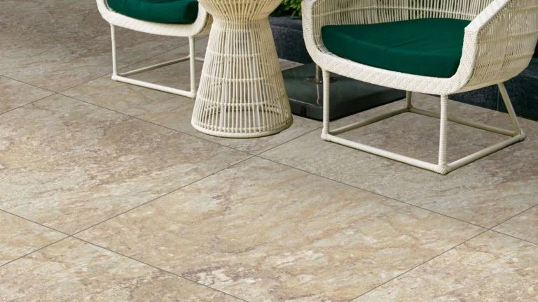 Tijdelijk Beschikbaar Outdoor Keramiek Tegel Multicolor 60x60x3 cm