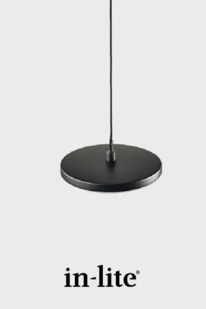 In-lite hanglamp DISC PENDANT BLACK 230V Bestseller