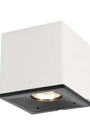Exclusieve Aanbieding In-lite wandlamp CUBID WHITE 12V