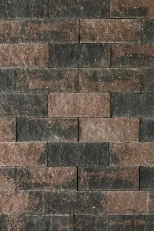 Wallblock Split Brons 12x12x30 cm Goedkoop