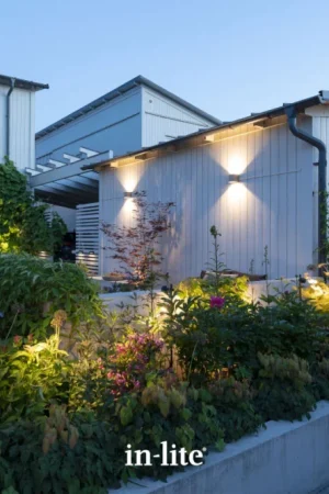 In-lite wandlamp ACE UP-DOWN SILVER 230V Dagaanbieding