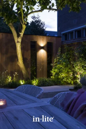 Gratis Verzending In-lite wandlamp HALO UP-DOWN DARK 230V