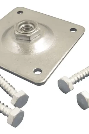 Actieprijs GB stelplaat M16, 100x100mm verzinkt