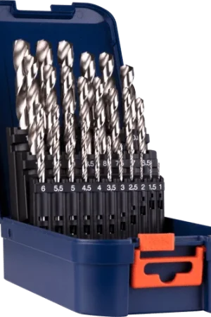 Rotec Spiraalborenset ‘SILVER-LINE’, 19-delig Express Levering