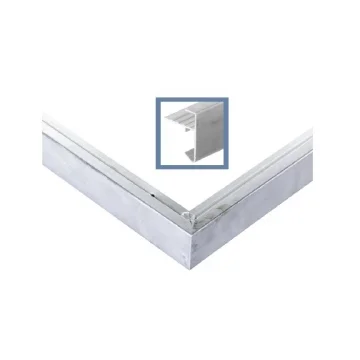 Aluminium daktrim met kraal 1500x600cm Betrouwbaar