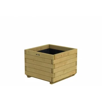 Tijdelijk Beschikbaar Bloembak Vierkant Geïmpregneerd 40