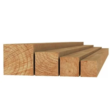 Aanbieding Douglas Fijnbezaagde Paal 20x300cm Groen Geïmpregneerd