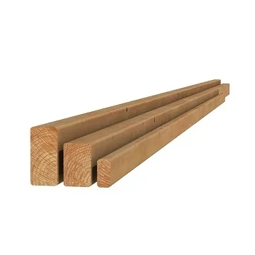 Aanbieding Douglas Geschaafde Regel 400x7cm Groen Geïmpregneerd