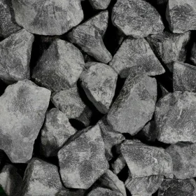 Basalt brokjes zwart 32-56 mm | 500kg / MBB* Uitverkoop