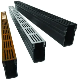 ACO Slim-Line met RVS rooster 100 Korting