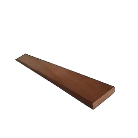 Veilige Betaling Thermovision Ayous geschaafde plank 1,8 x 9 x 245 cm, thermisch gemodificeerd, pak a 4 stuks.*