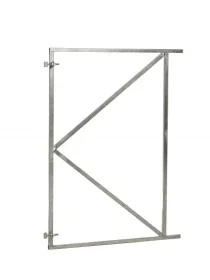 Verstelbaar stalen poortframe 120 x 155 cm, vuurverzinkt.* Dagaanbieding