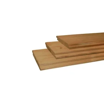 Veilige Betaling Douglas geschaafd halfhouts rabat 4xvelling 1,8 x 19,5 x 500 cm, groen geïmpregneerd.*