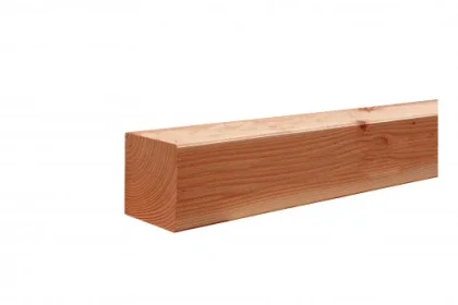 Weekendaanbieding ++ Douglas geschaafde paal 12 x 12 x 300 cm, onbehandeld.