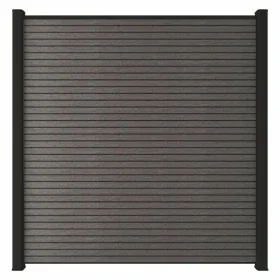 Veilige Betaling NewTechWood Co-extrusie composiet scherm Triple, 180 x 180 cm, Silver Gray.*