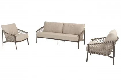 4 Seasons Outdoor Allora living lounge set (zonder tafel) Dagaanbieding