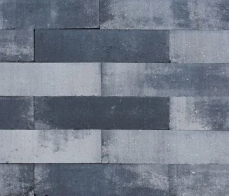 Beperkt Aanbod Patioblok strak 60x15x15 cm grijs/zwart *