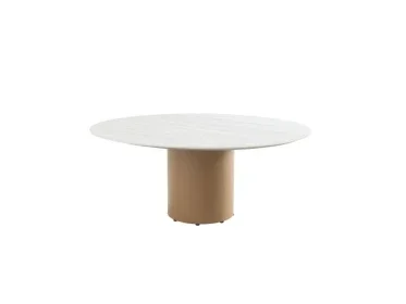 4 Seasons Outdoor Colorado low dining tafel rond Amber Ø 160cm Seizoensaanbieding