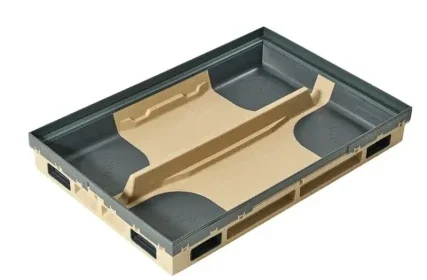 Betaalbaar Schoonloperonderbak polymeer 60x40x8cm