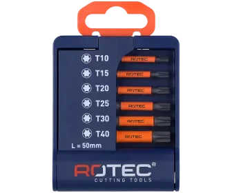 Weekendaanbieding 6-delig Bit-set IMPACT 50mm TORX
