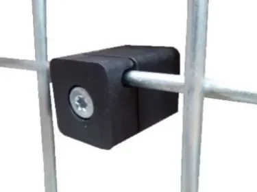 Afstandhouder voor gaaspanelen 20mm - Antracietgrijs kunststof zak 10 stuks Uitverkoop