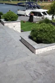 Weekendaanbieding AFDEKPLAAT BLUE MOON HONED 100X30X4CM