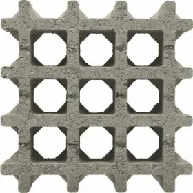 Aquadraintegel 30x30x8cm Gris Gecertificeerd