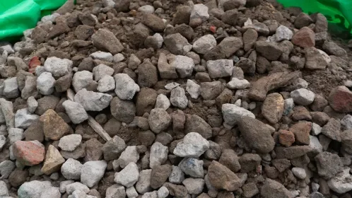 Tijdelijk Beschikbaar Puinkorrel 1m3 losgestort