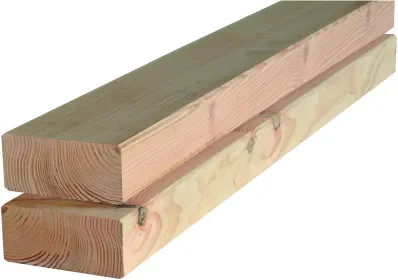 Alleen Vandaag Douglas geschaafde gording 6,5 x 14,0 x 500 cm, onbehandeld.