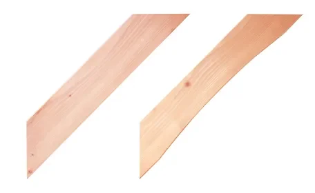 Alleen Vandaag Douglas geschaafde schoor recht 4,5 x 14,5 x 70 cm, onbehandeld.