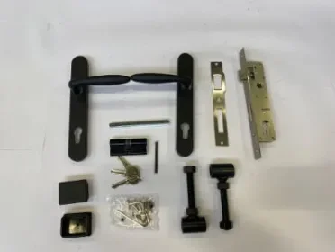 Actieprijs Complete set voor poorten smal - zwart