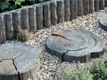 Timberstone Driftwood staptegel Ø 30cm Gecertificeerd