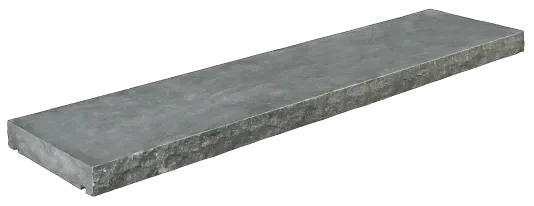 AFDEKPLAAT BLUE MOON ROCKFACE 100X35X4CM Gecertificeerd