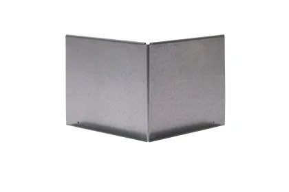 Aanbieding Uitwendige hoek Kantopsluiting verzinkt Single / Flex 10 cm