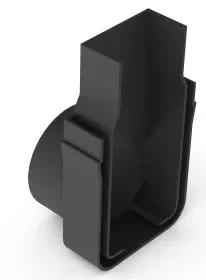 Beperkte Voorraad ACO SlimLine zijuitloop 50mm