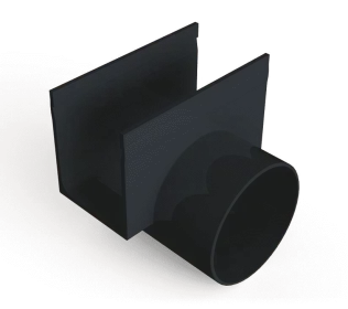 ACO SlimLine zijuitloop 80mm Direct Verzonden