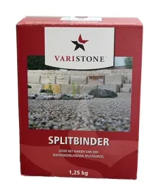 Veilige Betaling Varistone Splitbinder, transparant, 1,25 kg