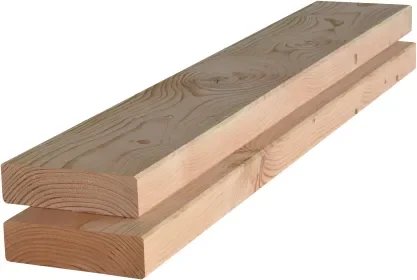 Veilige Betaling Douglas geschaafde gording 4,5 x 16,0 x 300 cm, onbehandeld.