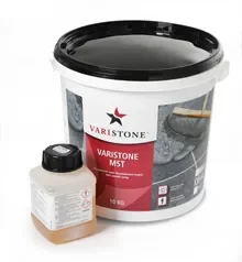 Varistone MST voegmortel 2 komponenten va 3 mm steengrijs emmer 10 kg Laatste Kans