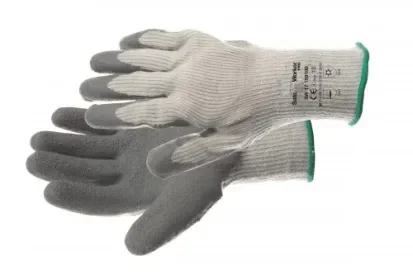 Weekendaanbieding Handschoen Worm grijs Latex - maat 10