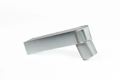 Aanbieding Zink Stadsuitloop 60x80mm ø80mm